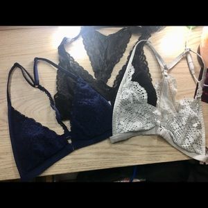 Victoria secret/PINK bralette (bundle)